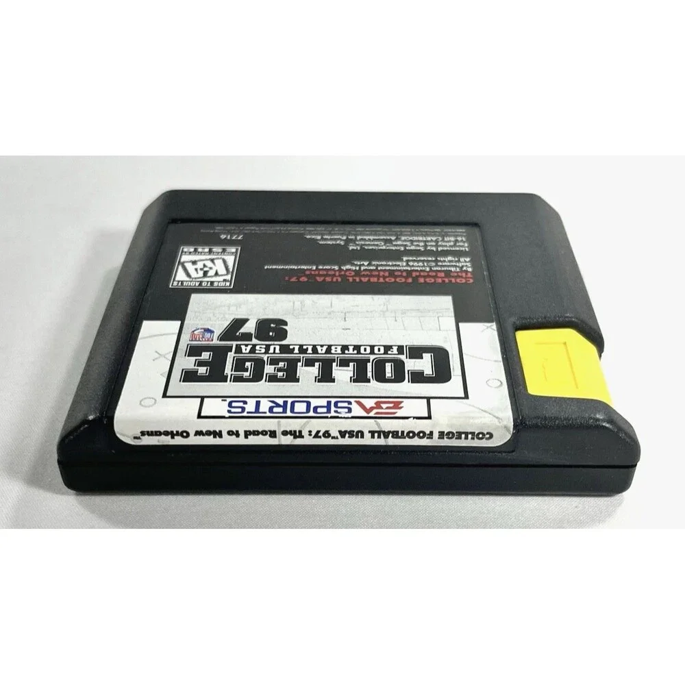 College Football USA 97 for Sega Genesis EA Sports Vintage Cartridge Only Tested